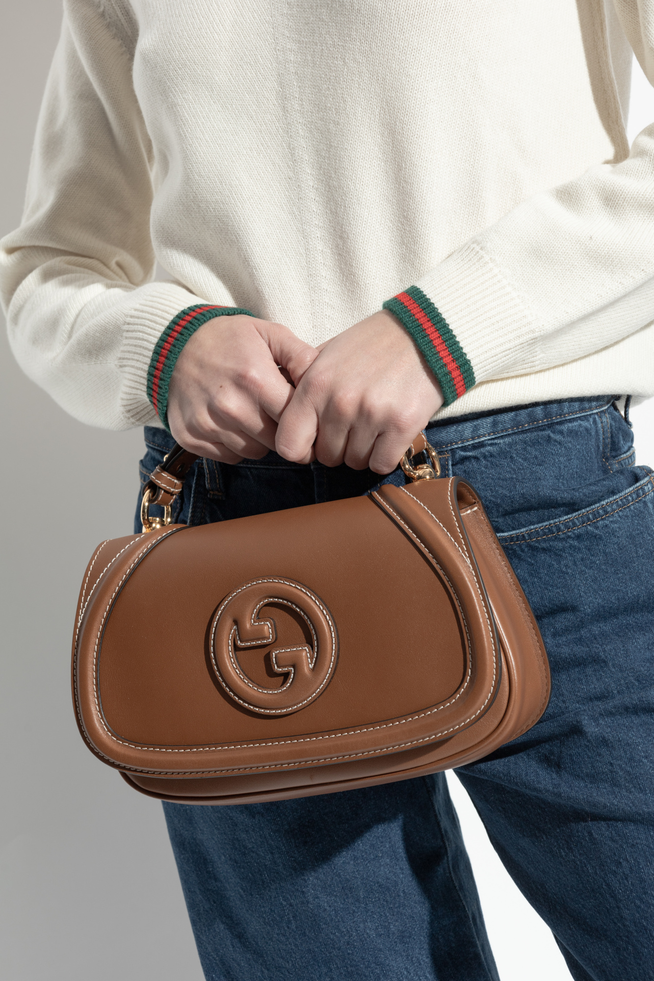 ハンドバッグ GUCCI BLONDIE HANDBAG SMALL SIZE Gucci Cream Blondie Mini Bag ○ Labellov ○ Buy and Sell